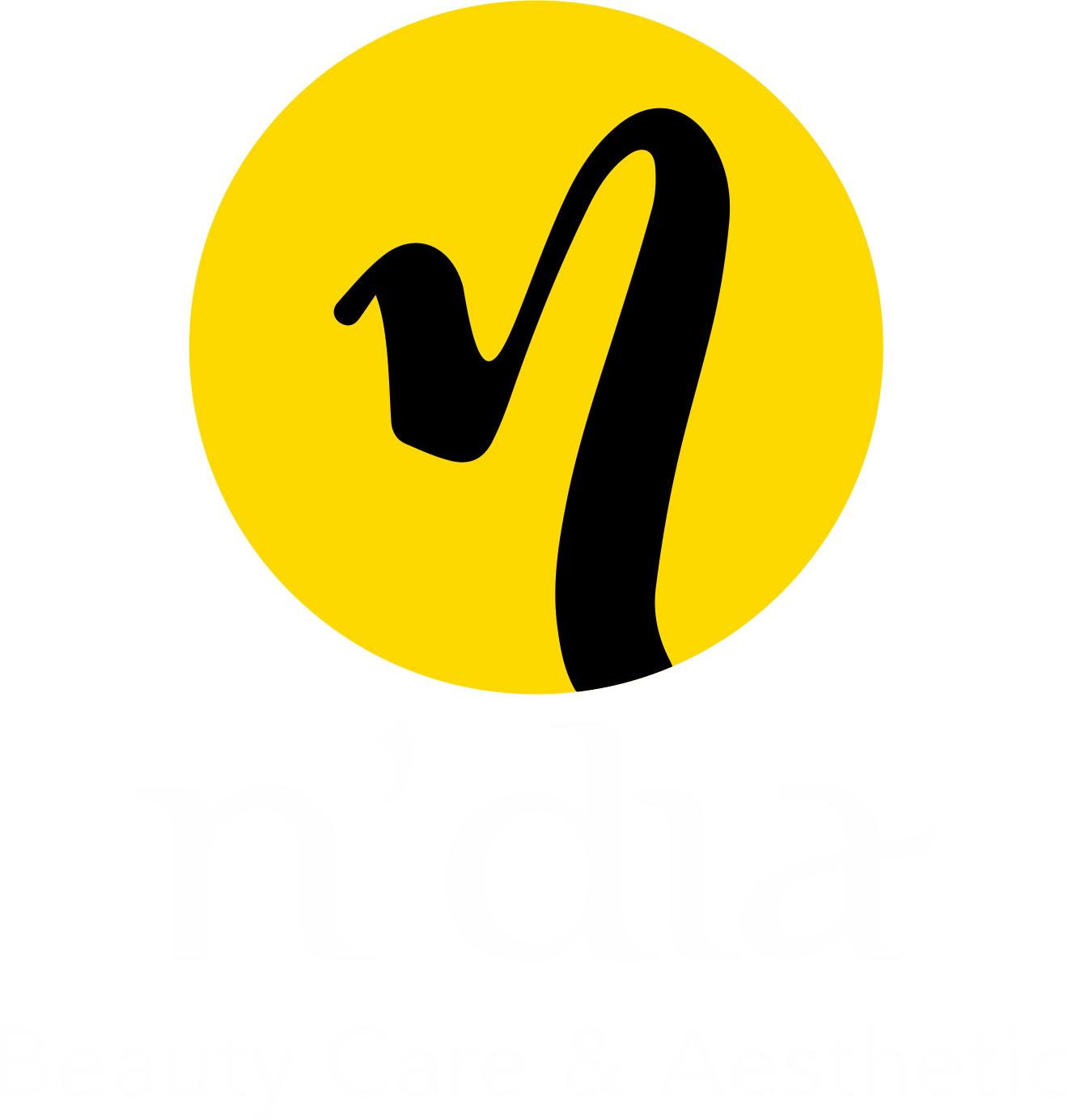 Ndia Logo White Type